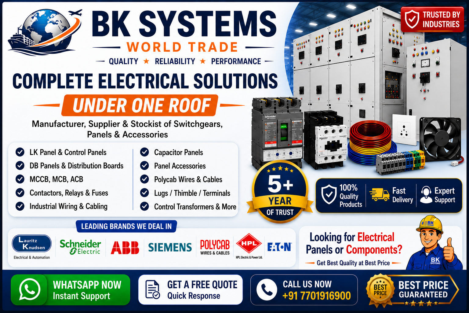 BK Systems complete solutions popup marketing banner